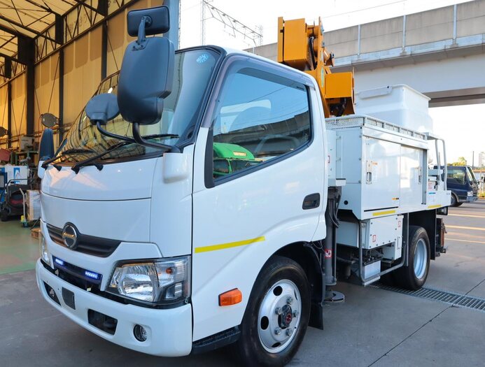 日野 デュトロ 小型 高所・建柱車 高所作業車 TKG-XZU675M