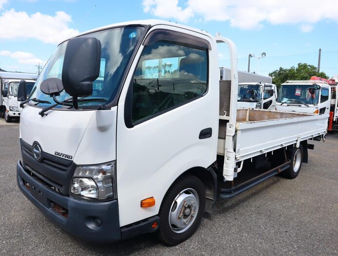 日野 デュトロ 小型 平ボディ ワイドロング TPG-XZC710M