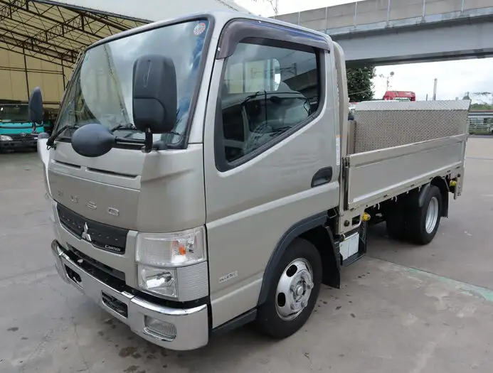 三菱 キャンター 小型 平ボディ パワーゲート 床鉄板 の中古トラック【車両No.152874】