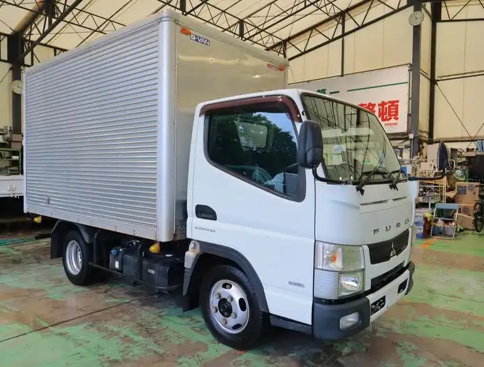 三菱 キャンター 小型 アルミバン TKG-FBA20 H28の中古トラック画像2