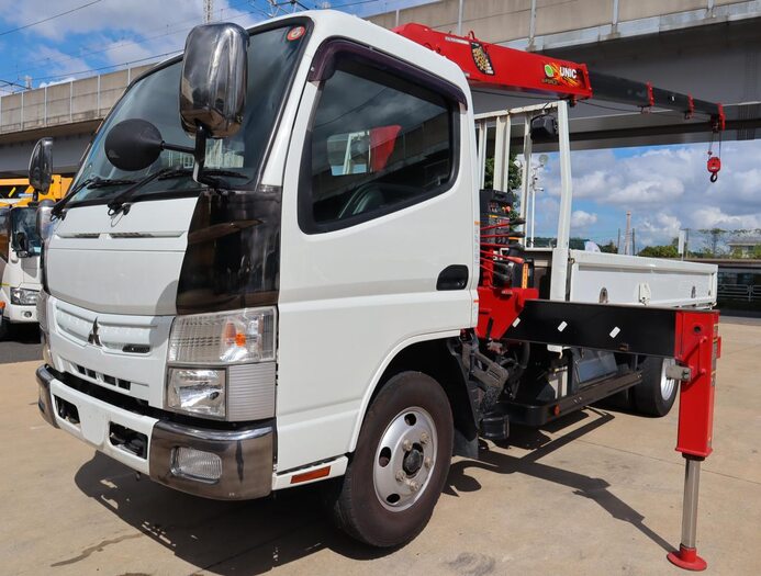 三菱 キャンター 小型 クレーン付 標準ロング TPG-FEA50
