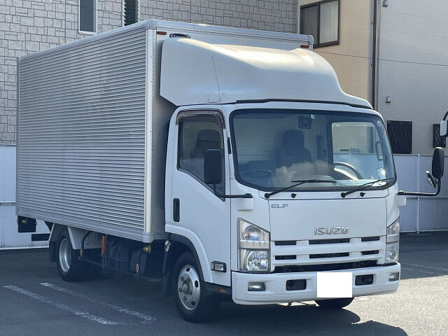 いすゞ エルフ 小型 アルミバン パワーゲート SKG-NPR85AN｜画像2