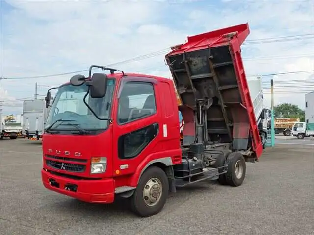 三菱 ファイター 中型/増トン ダンプ Lゲート コボレーンの中古トラック画像4
