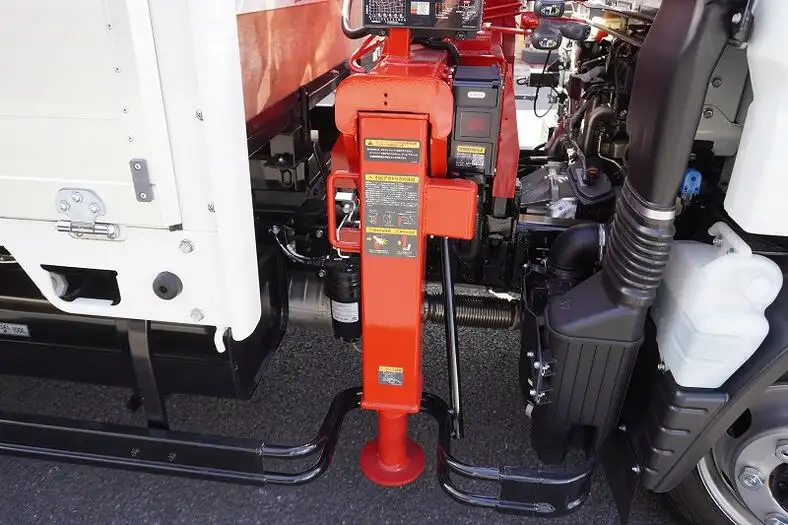 三菱 キャンター 小型 クレーン付 アルミブロック 5段の中古トラック画像8