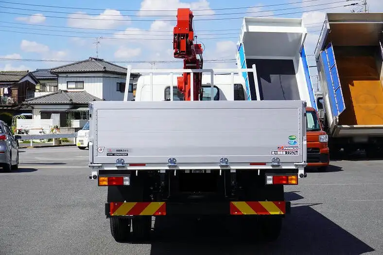 三菱 キャンター 小型 クレーン付 アルミブロック 5段の中古トラック画像3
