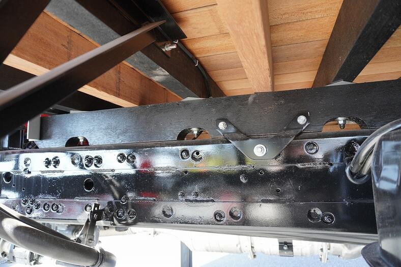 三菱 ファイター 中型 車両重機運搬 4段クレーン ラジコン｜画像17