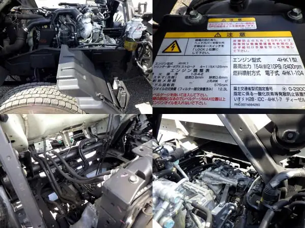 いすゞ フォワード 中型/増トン ウイング ベッド 2RG-FRR90S2の中古トラック画像19