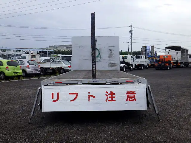 三菱 ファイター 中型/増トン 平ボディ アルミブロック ベッドの中古トラック画像5