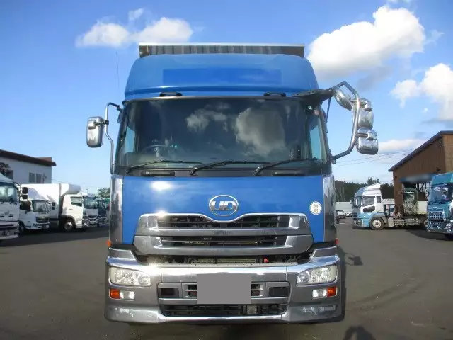 日産UD クオン 大型 平ボディ アルミブロック エアサス｜画像2