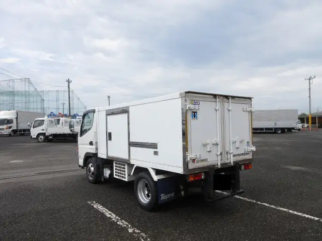 三菱 キャンター 小型 冷凍冷蔵 中温 床ステンの中古トラック画像5