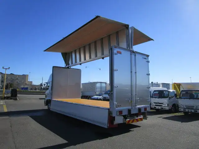 日野 レンジャー 中型/増トン ウイング エアサス ベッドの中古トラック画像11