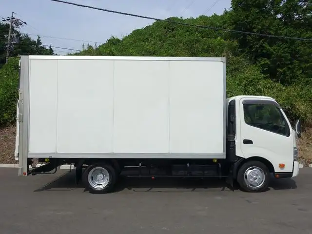 トヨタ トヨエース 小型 アルミバン パワーゲート 床鉄板の中古トラック画像2
