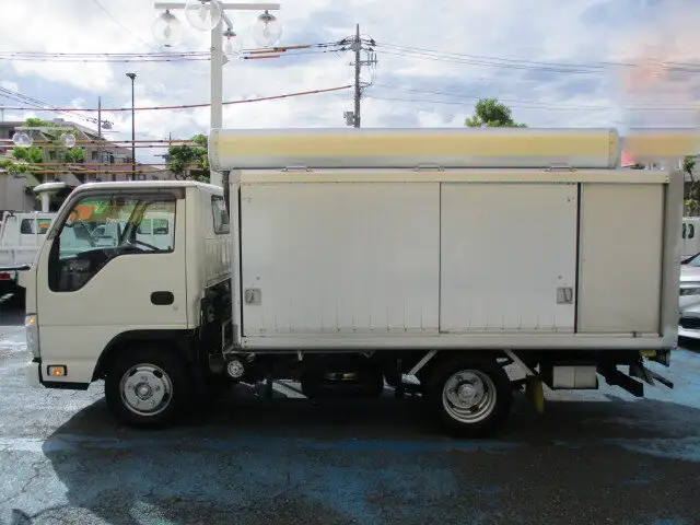 いすゞ エルフ 小型 アルミバン ボトルカー サイドドアの中古トラック画像5
