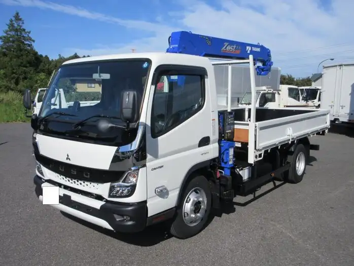 三菱 キャンター 小型 クレーン付 4段 ラジコンの中古トラック画像1