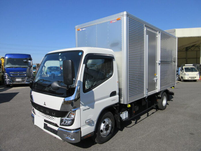 三菱 キャンター 小型 アルミバン 標準ロング