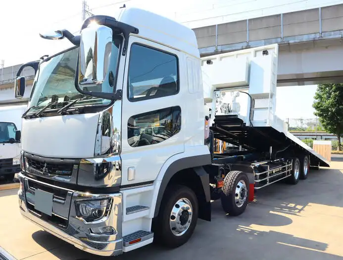 三菱 スーパーグレート 大型 車両重機運搬 ハイルーフ ラジコンの中古トラック画像1