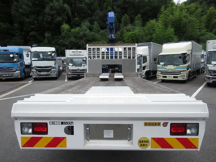日野 レンジャー 中型/増トン 車両重機運搬 4段クレーン ラジコンの中古トラック画像3