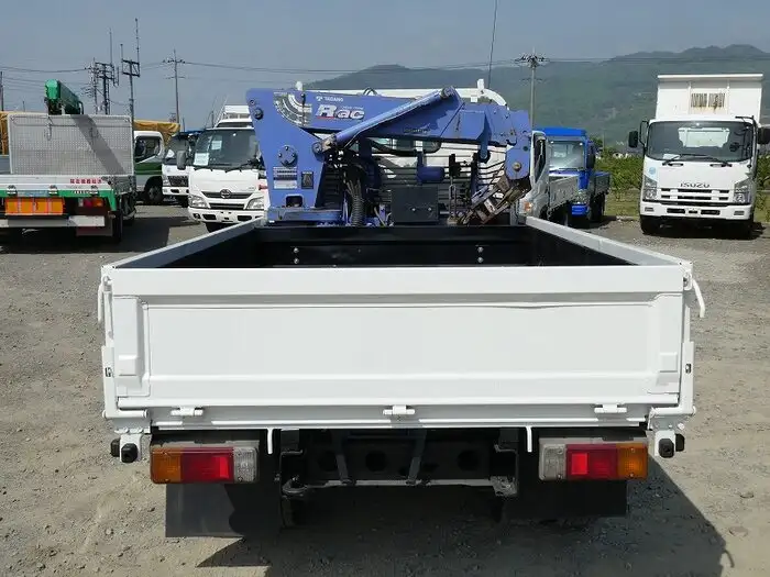 日野 デュトロ 小型 クレーン付 横置簡易クレーン 床鉄板の中古トラック画像4