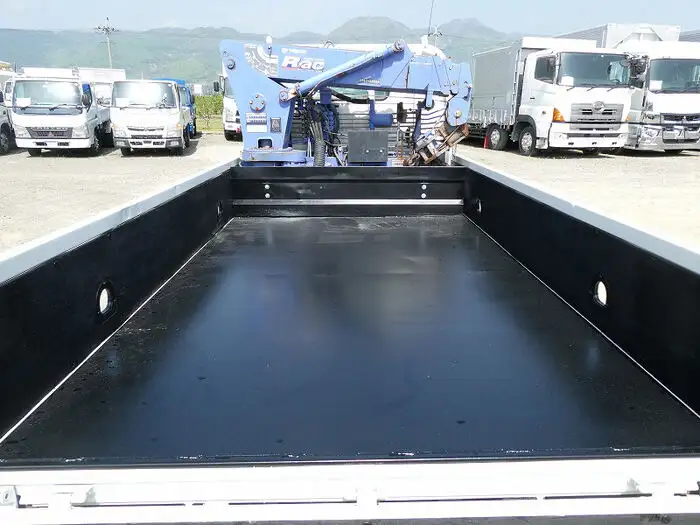 日野 デュトロ 小型 クレーン付 横置簡易クレーン 床鉄板の中古トラック画像6