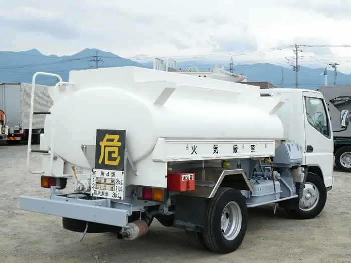 三菱 キャンター 小型 タンク車 ローリー PA-FE73DBの中古トラック画像4