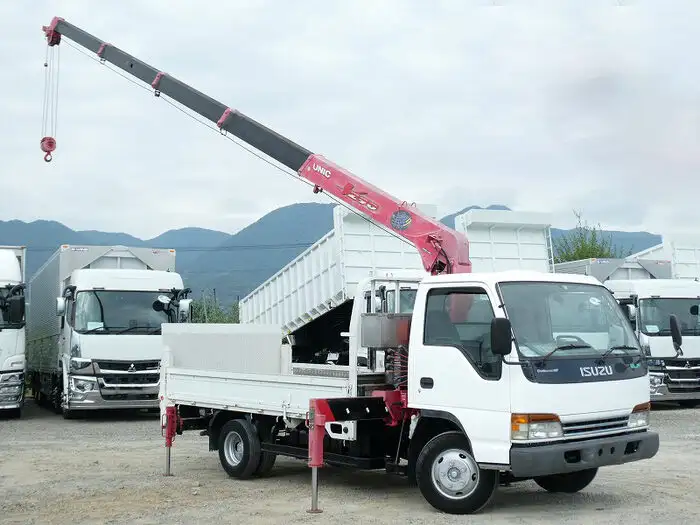 いすゞ エルフ 小型 クレーン付 パワーゲート 5段の中古トラック画像10