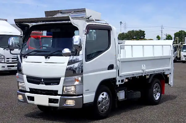三菱 キャンター 小型 平ボディ パワーゲート 床鉄板 の中古トラック【車両No.153290】
