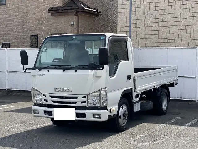 いすゞ エルフ 小型 平ボディ TRG-NJS85A H27の中古トラック画像1