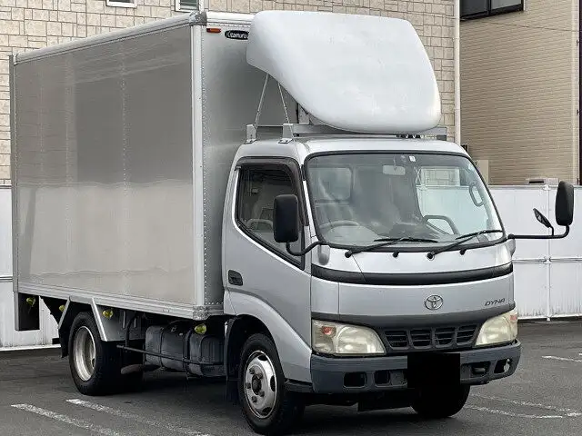 トヨタ ダイナ 小型 アルミバン パワーゲート PB-XZU331の中古トラック画像2