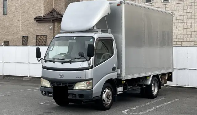 トヨタ ダイナ 小型 アルミバン パワーゲート PB-XZU331の中古トラック画像1