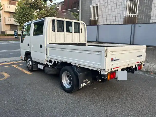 いすゞ エルフ 小型 平ボディ Wキャブ 2RG-NJR88Aの中古トラック画像6