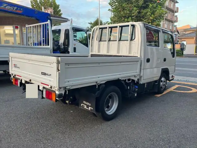 いすゞ エルフ 小型 平ボディ Wキャブ 2RG-NJR88Aの中古トラック画像4