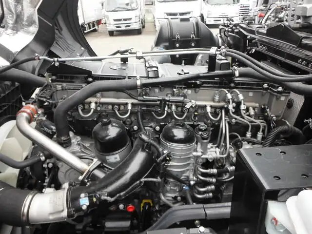 三菱 スーパーグレート 大型 車両重機運搬 ラジコン ウインチの中古トラック画像19
