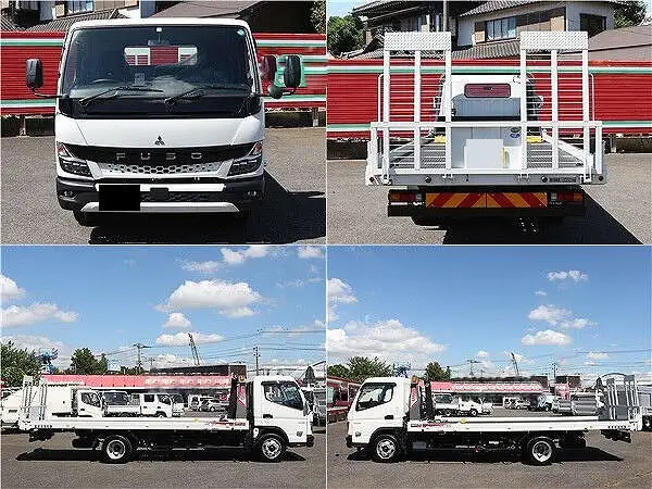 三菱 キャンター 小型 車両重機運搬 ラジコン ウインチの中古トラック画像6