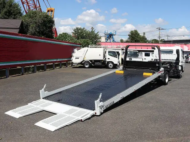 三菱 キャンター 小型 車両重機運搬 ラジコン ウインチの中古トラック画像9