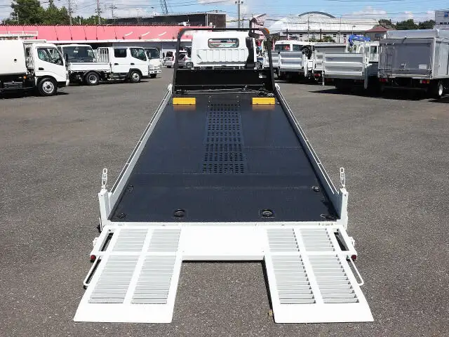 三菱 キャンター 小型 車両重機運搬 ラジコン ウインチの中古トラック画像10