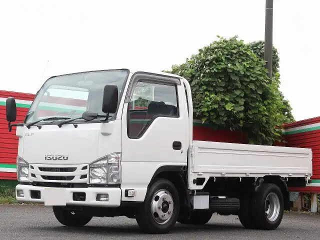 いすゞ エルフ 小型 平ボディ TRG-NJR85A H28の中古トラック画像1