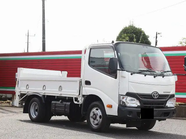 トヨタ トヨエース 小型 平ボディ パワーゲート 床鉄板の中古トラック画像2