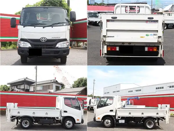 トヨタ トヨエース 小型 平ボディ パワーゲート 床鉄板の中古トラック画像5