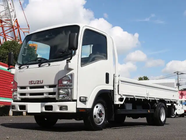 いすゞ エルフ 小型 平ボディ パワーゲート SDG-NMS85AR の中古トラック【車両No.153454】