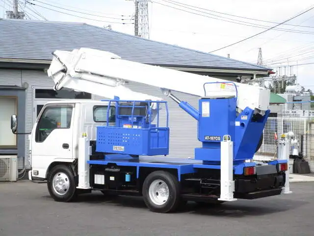 いすゞ エルフ 小型 高所・建柱車 高所作業車 TKG-NKR85Nの中古トラック画像4