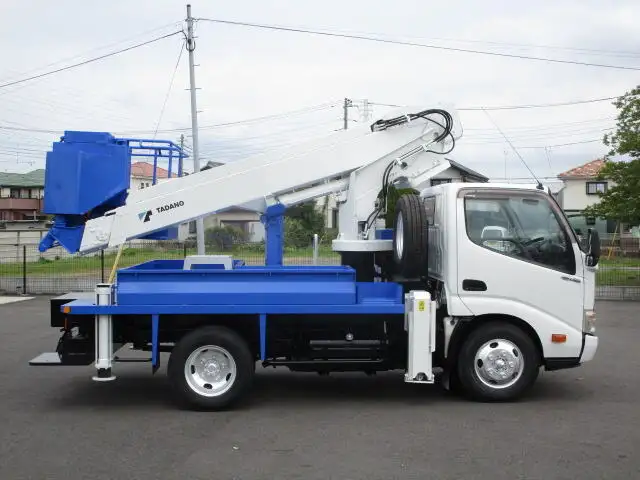 日野 デュトロ 小型 高所・建柱車 高所作業車 TKG-XZU600Eの中古トラック画像3
