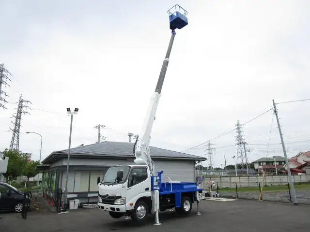 日野 デュトロ 小型 高所・建柱車 高所作業車 TKG-XZU600Eの中古トラック画像11