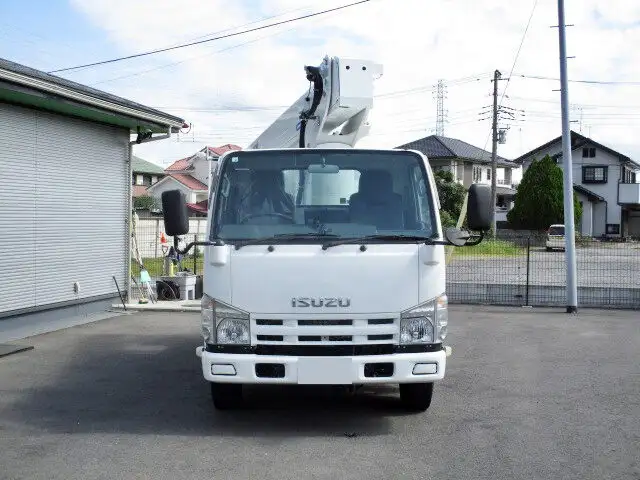 いすゞ エルフ 小型 高所・建柱車 高所作業車 電工仕様の中古トラック画像2