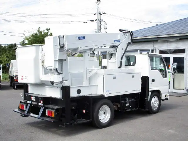 いすゞ エルフ 小型 高所・建柱車 高所作業車 電工仕様の中古トラック画像6