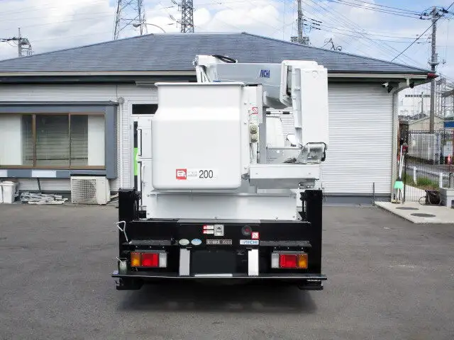 いすゞ エルフ 小型 高所・建柱車 高所作業車 電工仕様の中古トラック画像7