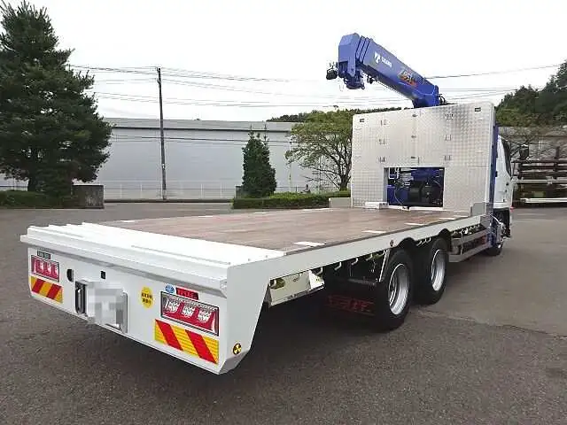 三菱 ファイター 中型/増トン 車両重機運搬 4段クレーン ラジコンの中古トラック画像3