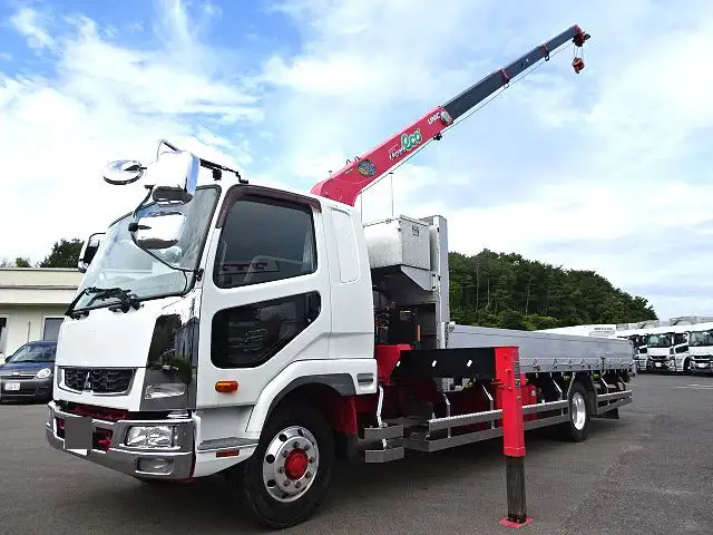 三菱 ファイター 中型/増トン クレーン付 床鉄板 アルミブロックの中古トラック画像7
