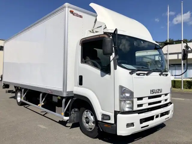 いすゞ フォワード 中型/増トン アルミバン パワーゲート SKG-FRR90S2の中古トラック画像2