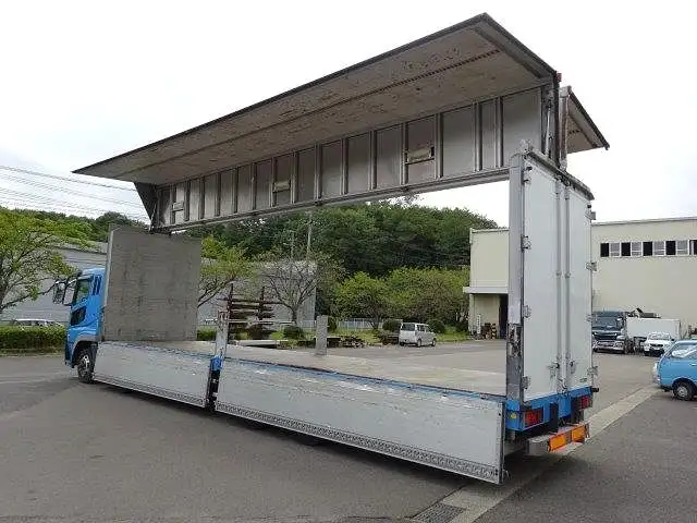 三菱 スーパーグレート 大型 ウイング 床鉄板 エアサスの中古トラック画像11
