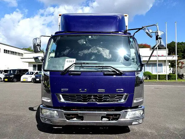 三菱 ファイター 中型/増トン ウイング エアサス ベッドの中古トラック画像2